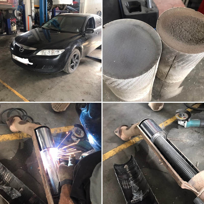 Удалили катализатор на Mazda 6 в Казани
